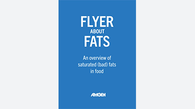 Flyer about fats