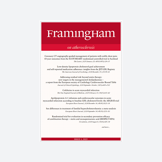 Framingham on atherosclerosis Issue 1 2025